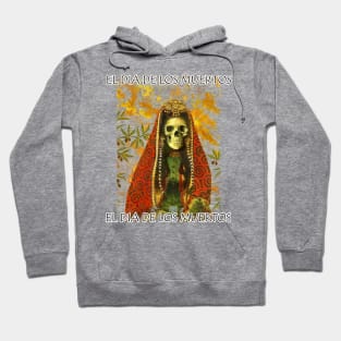 El Dia De Los Muertos Decorative Skeleton Design Hoodie